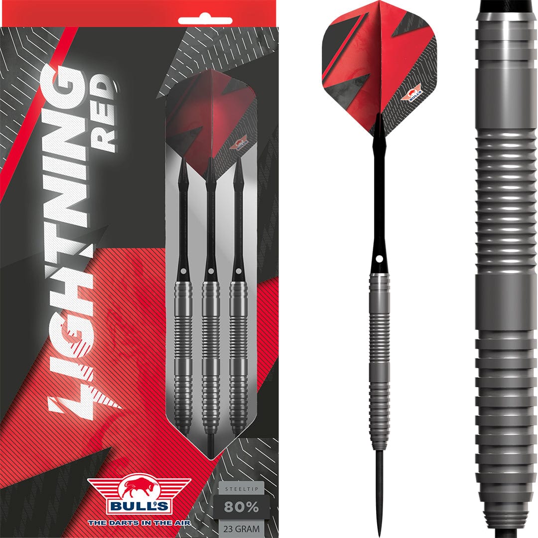 Bullseye Set Freccette 80% Tungsteno – Punta In Acciaio, Canna Zigrinata, Volo Standard No2, Per Giocatori Esigenti - 3