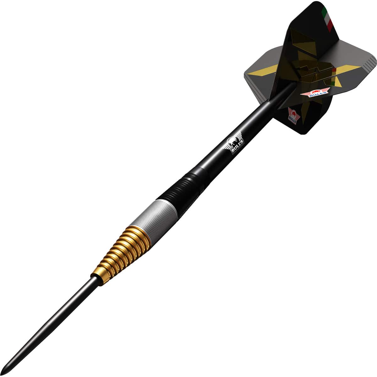 Bulls Massimo Dalla-Rosa Darts - Steel Tip - 90% Tungsten - 20g