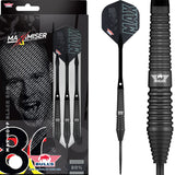 Bulls Max Hopp Darts - Steel Tip - 80% Tungsten - Black