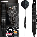 Bulls Max Hopp CP Darts - Steel Tip - 80% Tungsten - Black