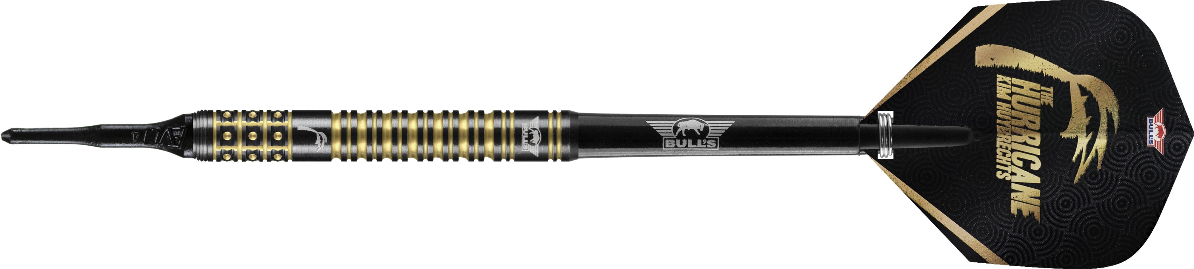 Bulls Kim Huybrechts Darts - Soft Tip - 90% - Black E2