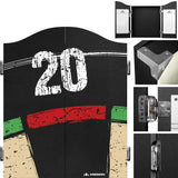 *Mission Dartboard Cabinet - Deluxe Quality - Double Top