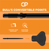 Bulls Vintago CP Darts - Steel Tip - 90% Tungsten - Ghost