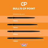 Bulls CP Dart Points - Steel Tip - Smooth