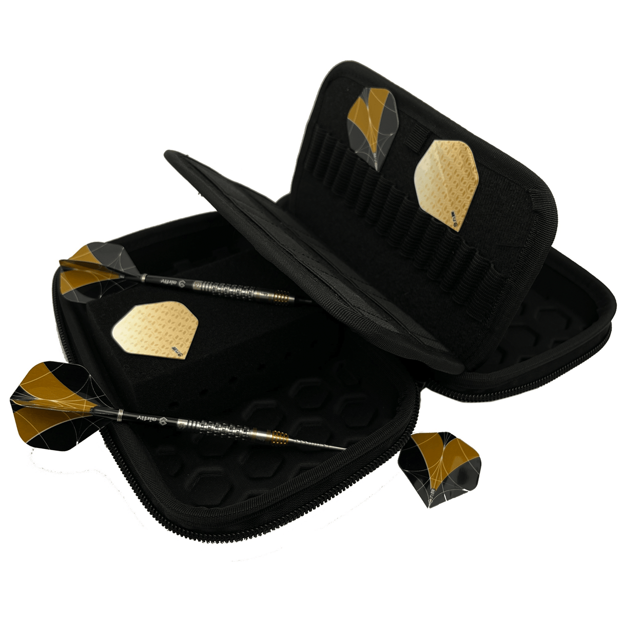 Caliburn Designs Dart Case - Strong EVA Dart Wallet - Holds Fully Loaded Darts - Magic