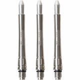 Caliburn Shuttle Titanium Dart Shafts - Metal Dart Stems - Silver