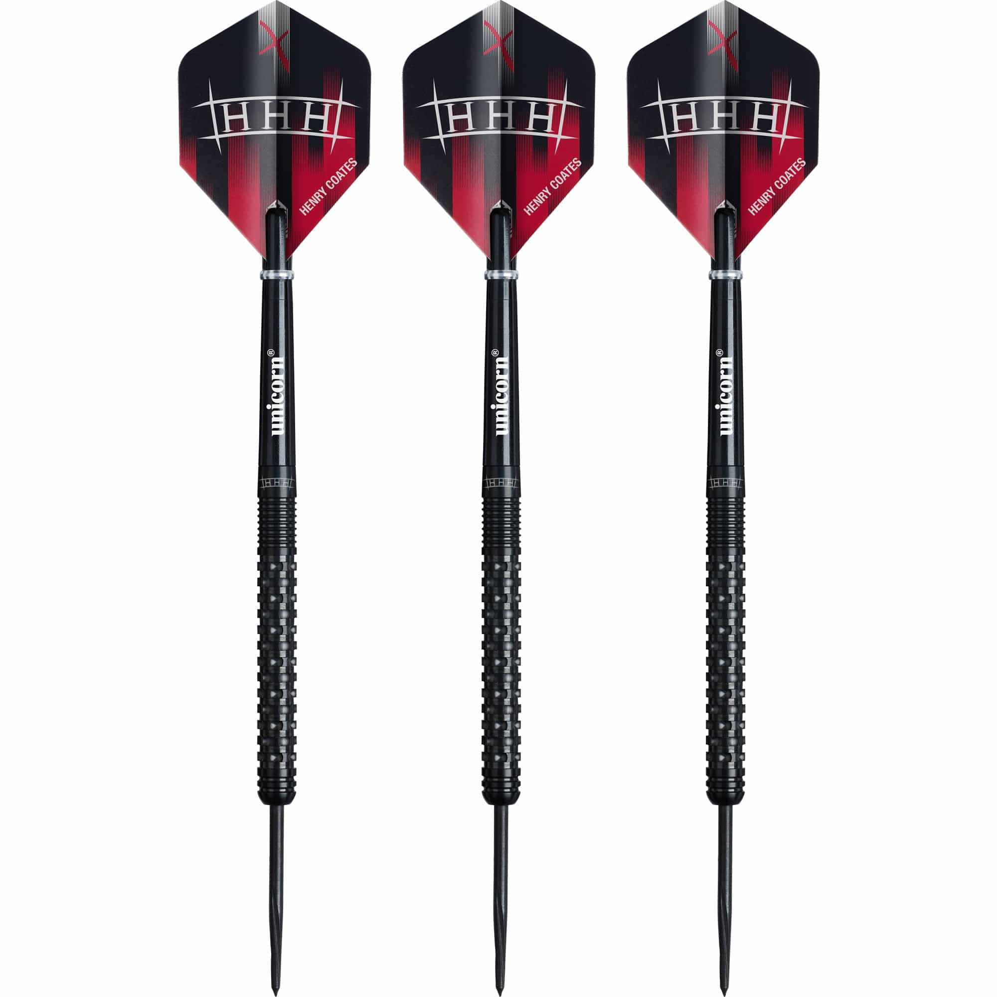 Unicorn Global Darts - Steel Tip - 90% Tungsten - Henry Coates - Phase