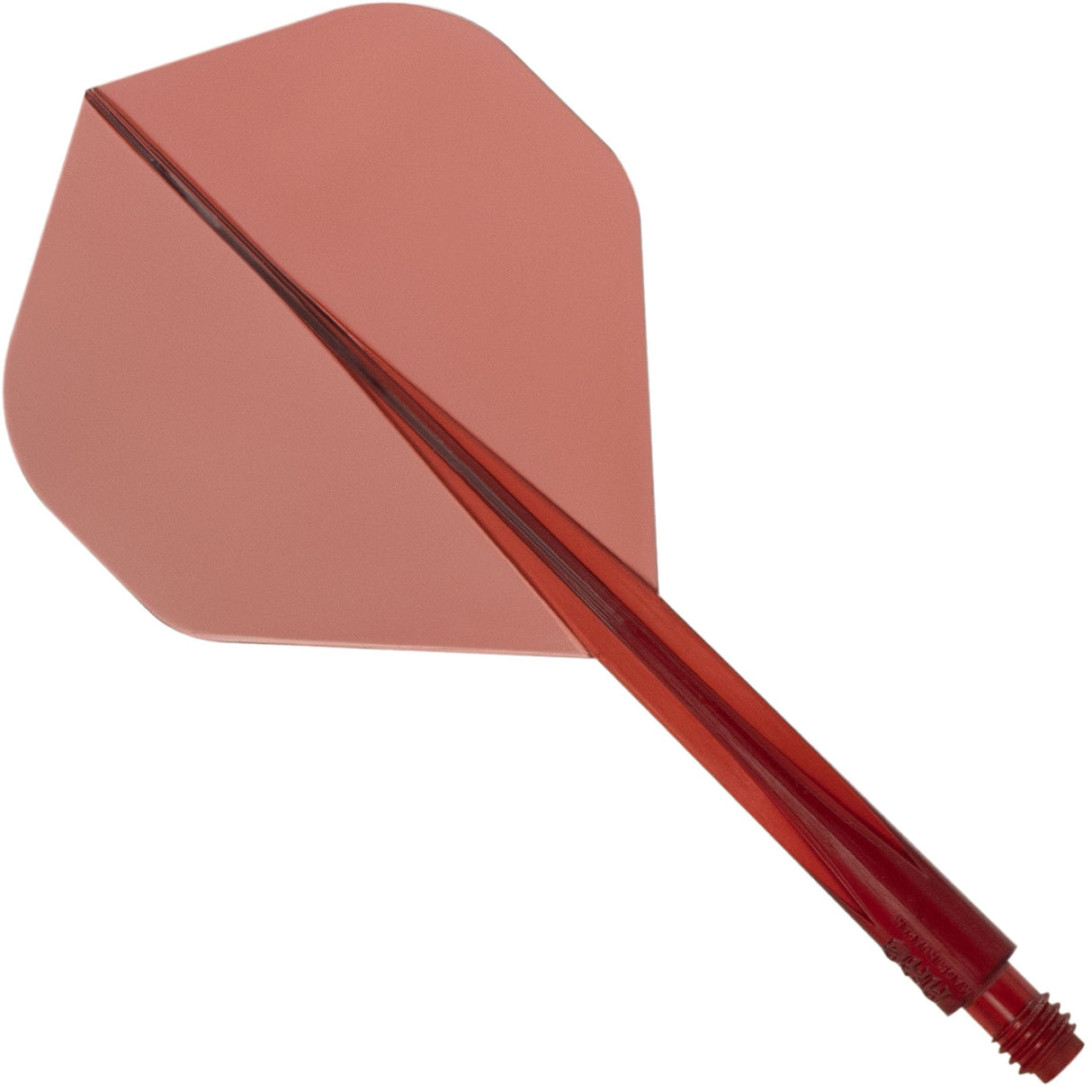Condor AXE Dart Flights - Standard - Clear Red Short