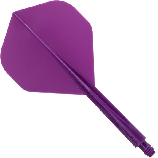 Condor AXE Dart Flights - Standard - Purple Short