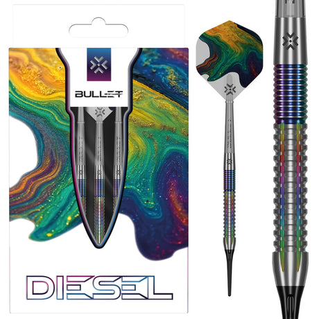 Bullet Diesel Darts - Soft Tip - 90% Tungsten 20g