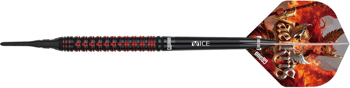 One80 Vaelkris Darts - Soft Tip - 90% Tungsten - V06 20g