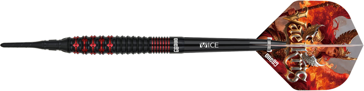 One80 Vaelkris Darts - Soft Tip - 90% Tungsten - V03 - 18g