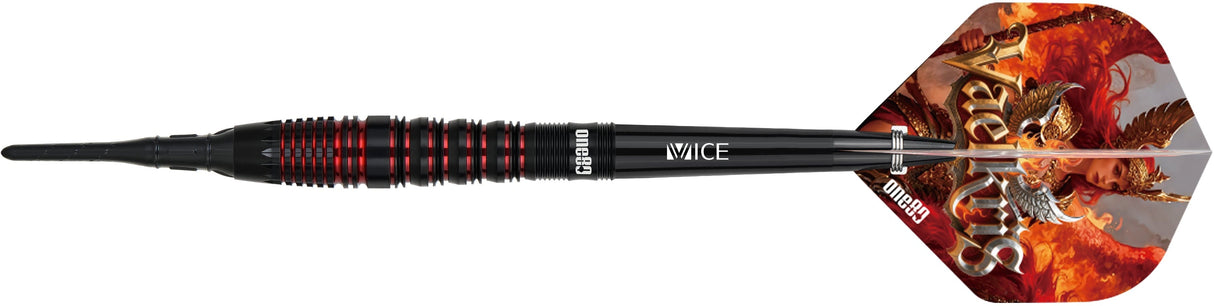 One80 Vaelkris Darts - Soft Tip - 90% Tungsten - V04 - 18g