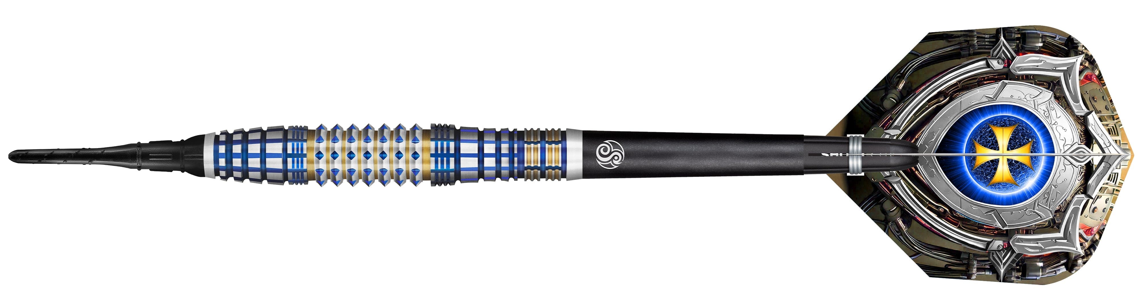 Shot! Future Knights Darkstar Steeldarts - 23g Mit 90% Wolfram Für Profiwürfe