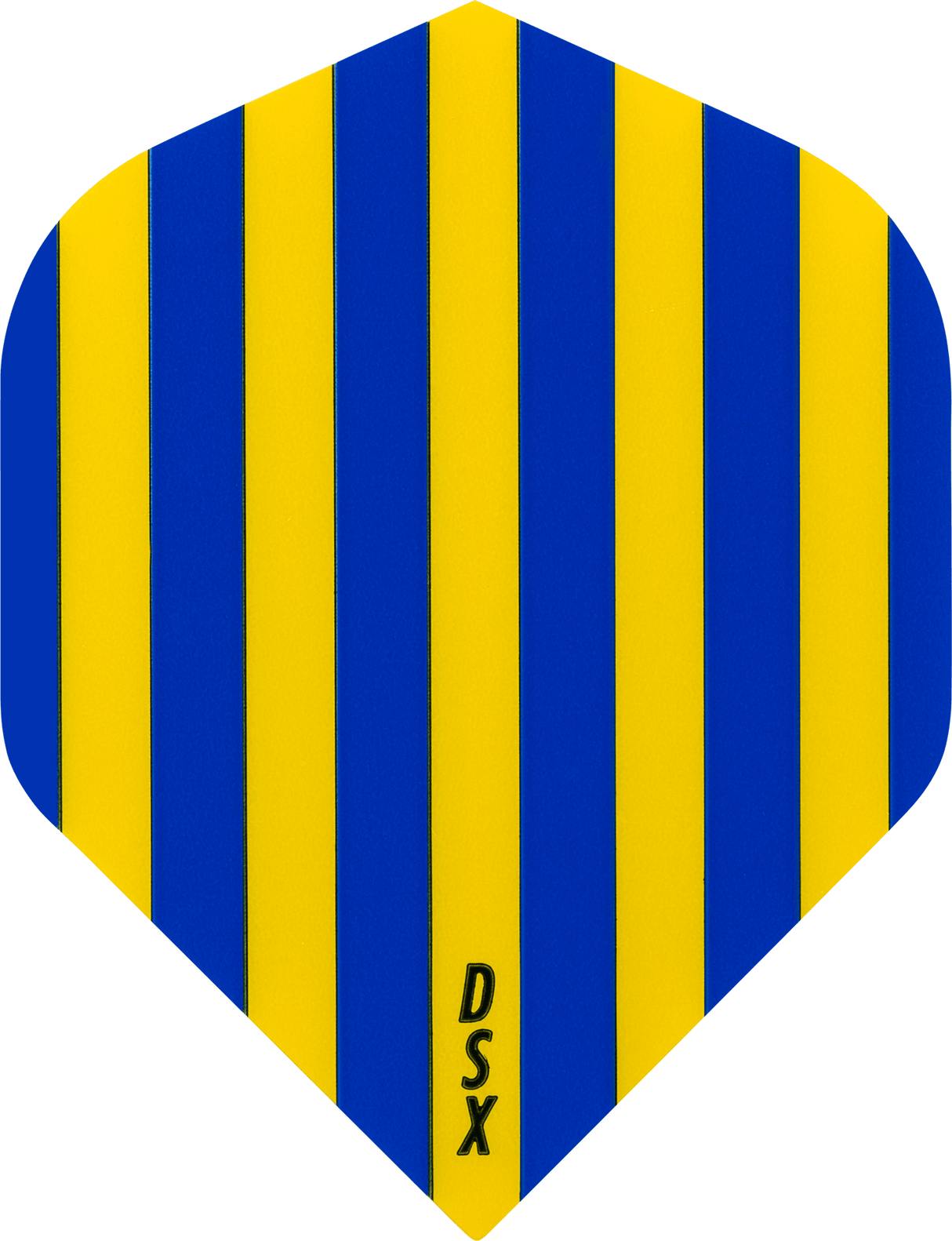 *Dart Flights - Designa DSX Football - No2 - Std Blue Yellow