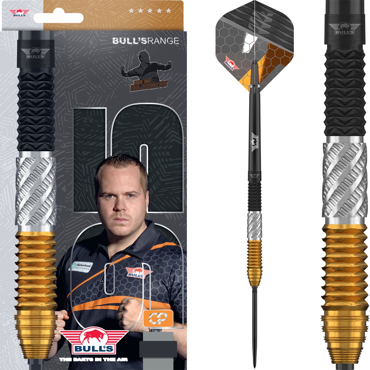 Bulls Dirk van Duijvenbode CP Darts - Steel Tip - 95% Tungsten