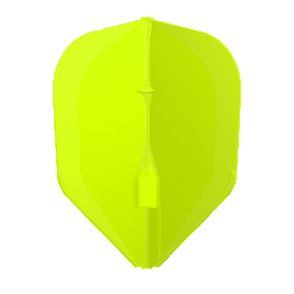 L-Style - EZ L-Flights - Integrated Champagne Ring - L3 Small Standard - Neon Yellow