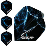*Designa Lightning Strike Dart Flights - Extra Strong - Std