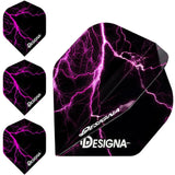 *Designa Lightning Strike Dart Flights - Extra Strong - Std