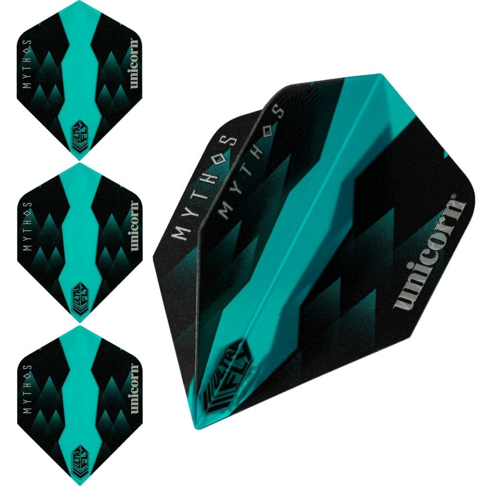 *Unicorn Ultrafly Dart Flights - Big Wing - Mythos - Hydra - Grey