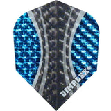 *Harrows Dimplex Dart Flights - Standard Shape - Blue Curve