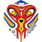 *One80 Dart Flights - Magic Face Flights - Std - Faces Face 1