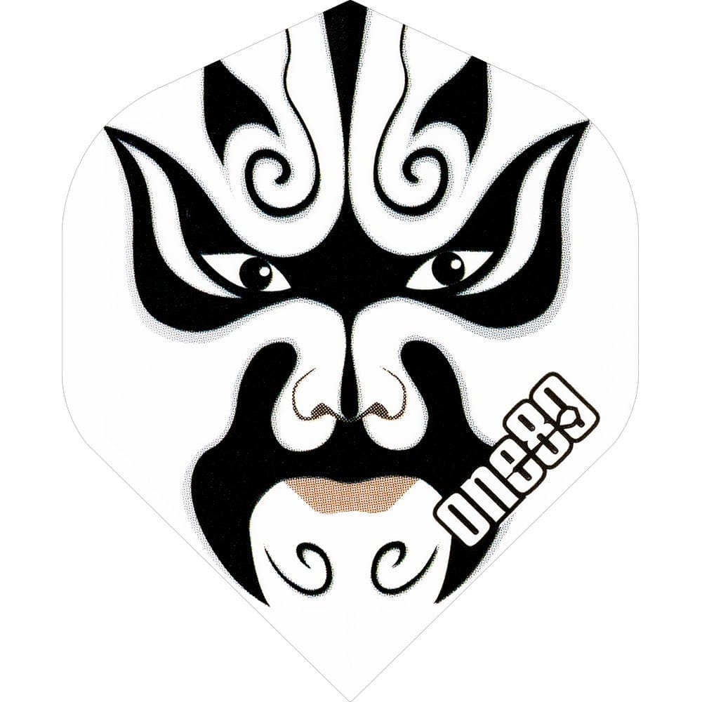 *One80 Dart Flights - Magic Face Flights - Std - Faces Face 3