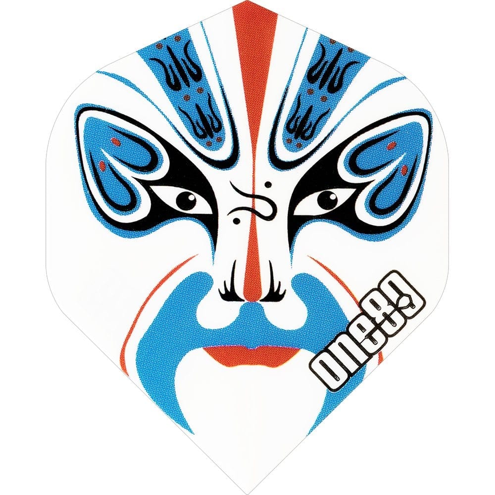 *One80 Dart Flights - Magic Face Flights - Std - Faces Face 4