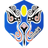 *One80 Dart Flights - Magic Face Flights - Std - Faces Face 5