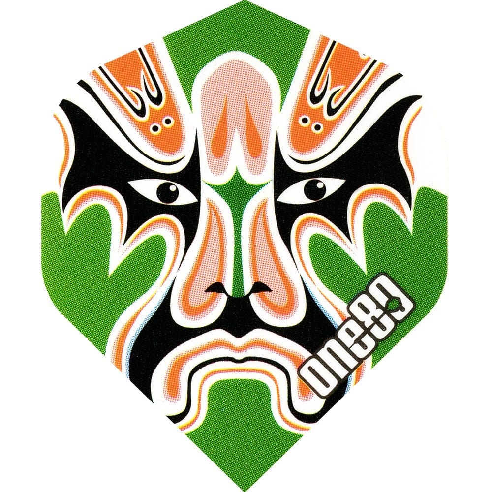 *One80 Dart Flights - Magic Face Flights - Std - Faces Face 6