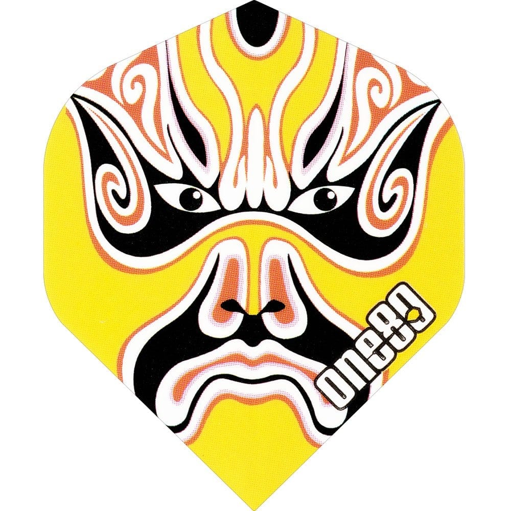 *One80 Dart Flights - Magic Face Flights - Std - Faces Face 7