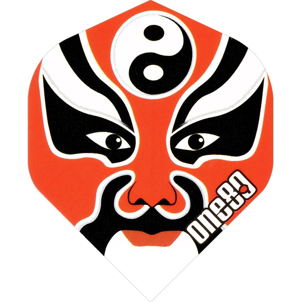 *One80 Dart Flights - Magic Face Flights - Std - Faces Face 8