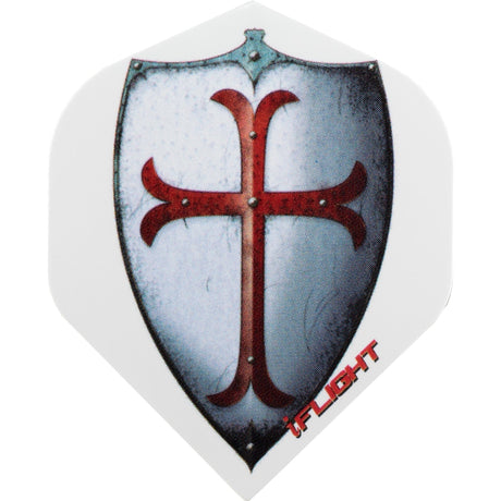 **Designa Dart Flights - iFlight - Extra Strong - Std - English Shield