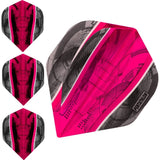 *Pentathlon Silver Edge Dart Flights - Extra Strong - Std