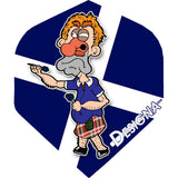 *Dart Flights - Designa Patriot - Extra Strong - Std Scotland