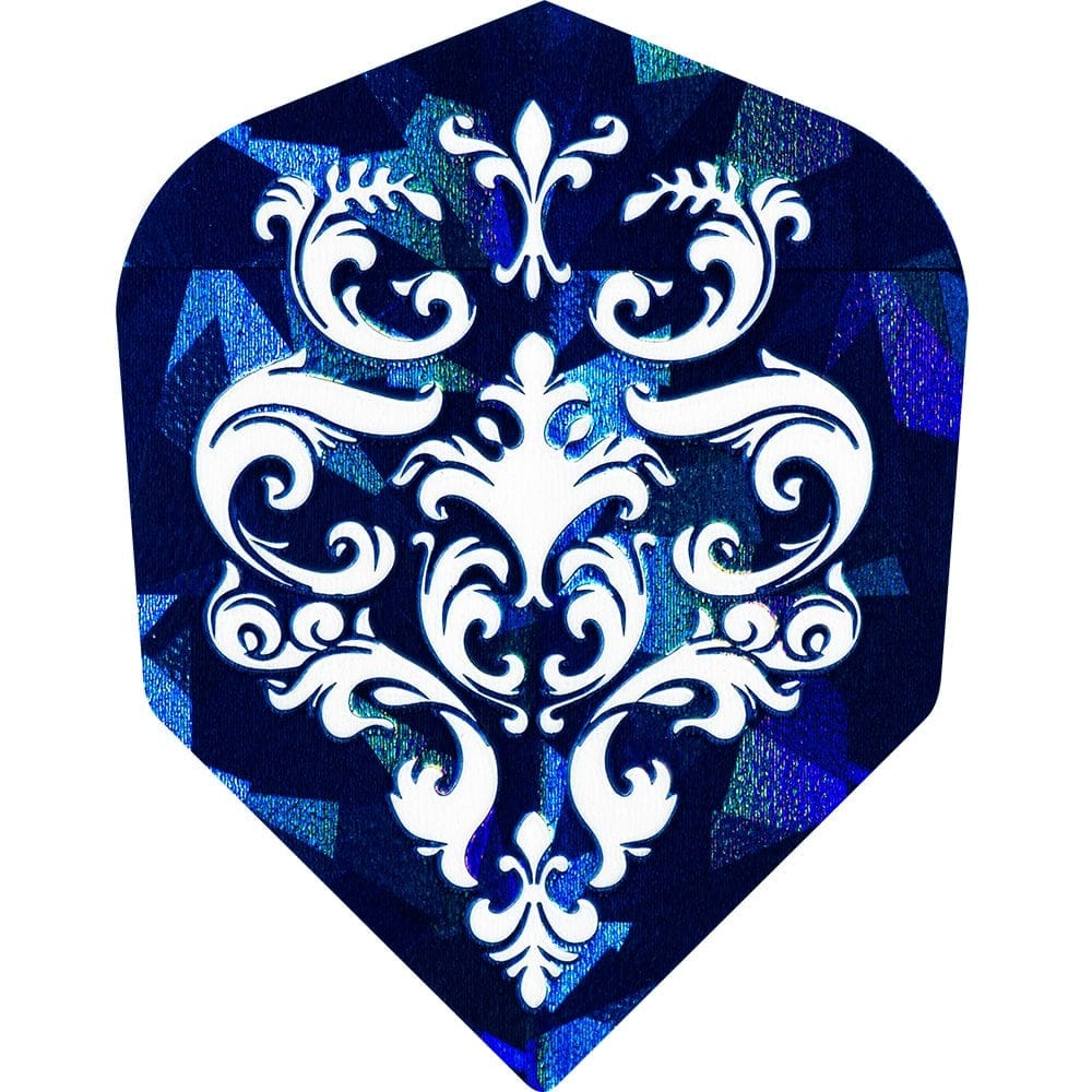 *Harrows Dart Flights - Hologram - Extra Strong - Std - Blue Symmetry