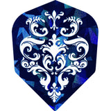 *Harrows Dart Flights - Hologram - Extra Strong - Std - Blue Symmetry