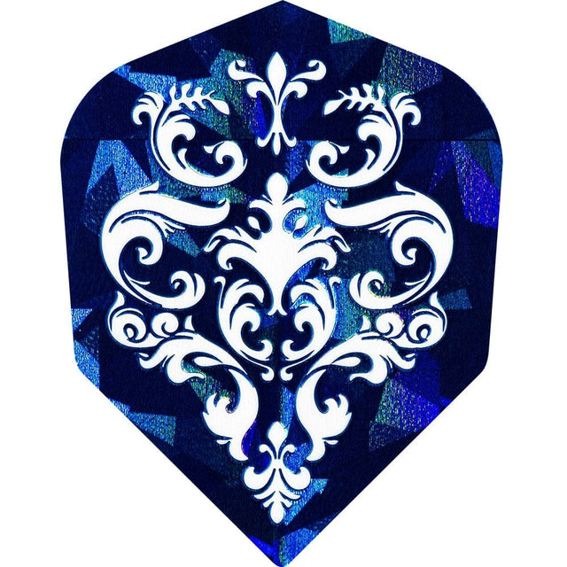 *Harrows Dart Flights - Hologram - Extra Strong - Std - Blue Symmetry