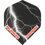 *McKicks Lightning Dart Flights - Triathlon - Std - Clear Clear Black