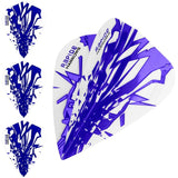 *Harrows Rapide Dart Flights - Kite Shape - 100 Micron