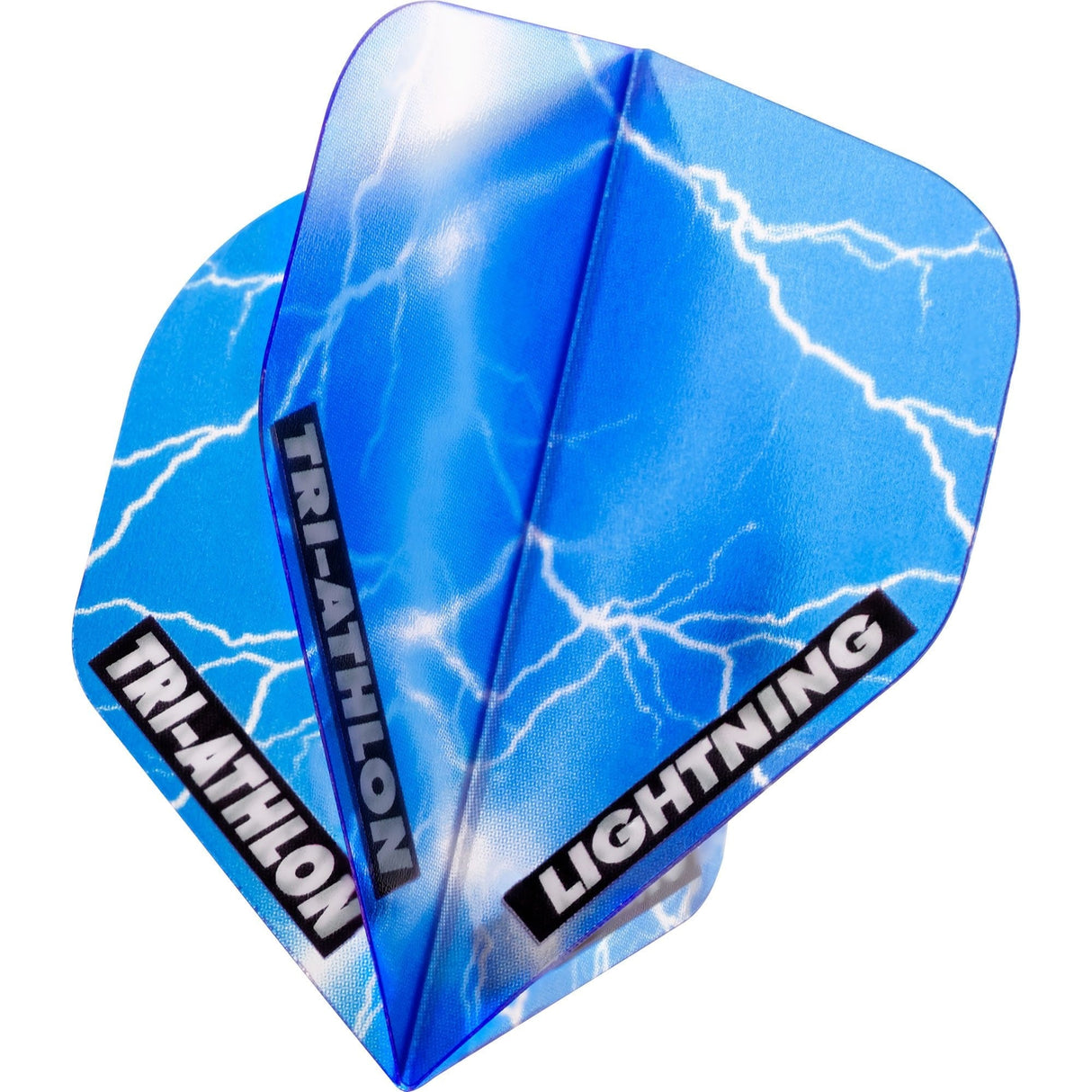 *McKicks Lightning Dart Flights - Triathlon - Std - Clear