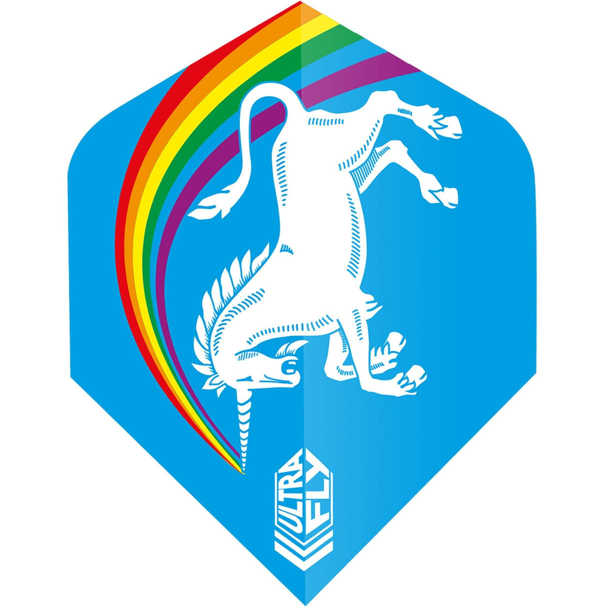 Unicorn Ultrafly Dart Flights - 100 - Plus Std - Rainbow