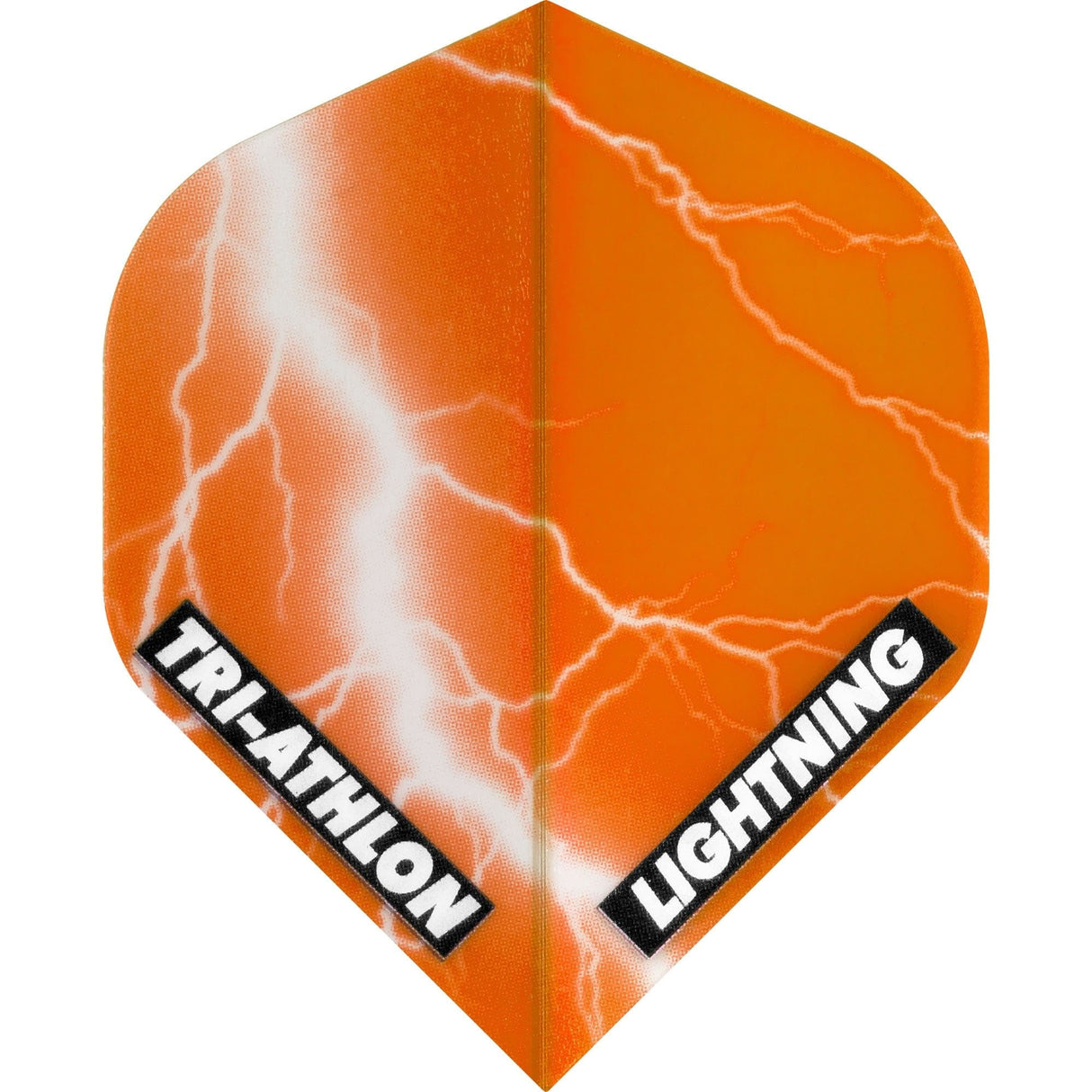 *McKicks Lightning Dart Flights - Triathlon - Std - Clear Clear Orange