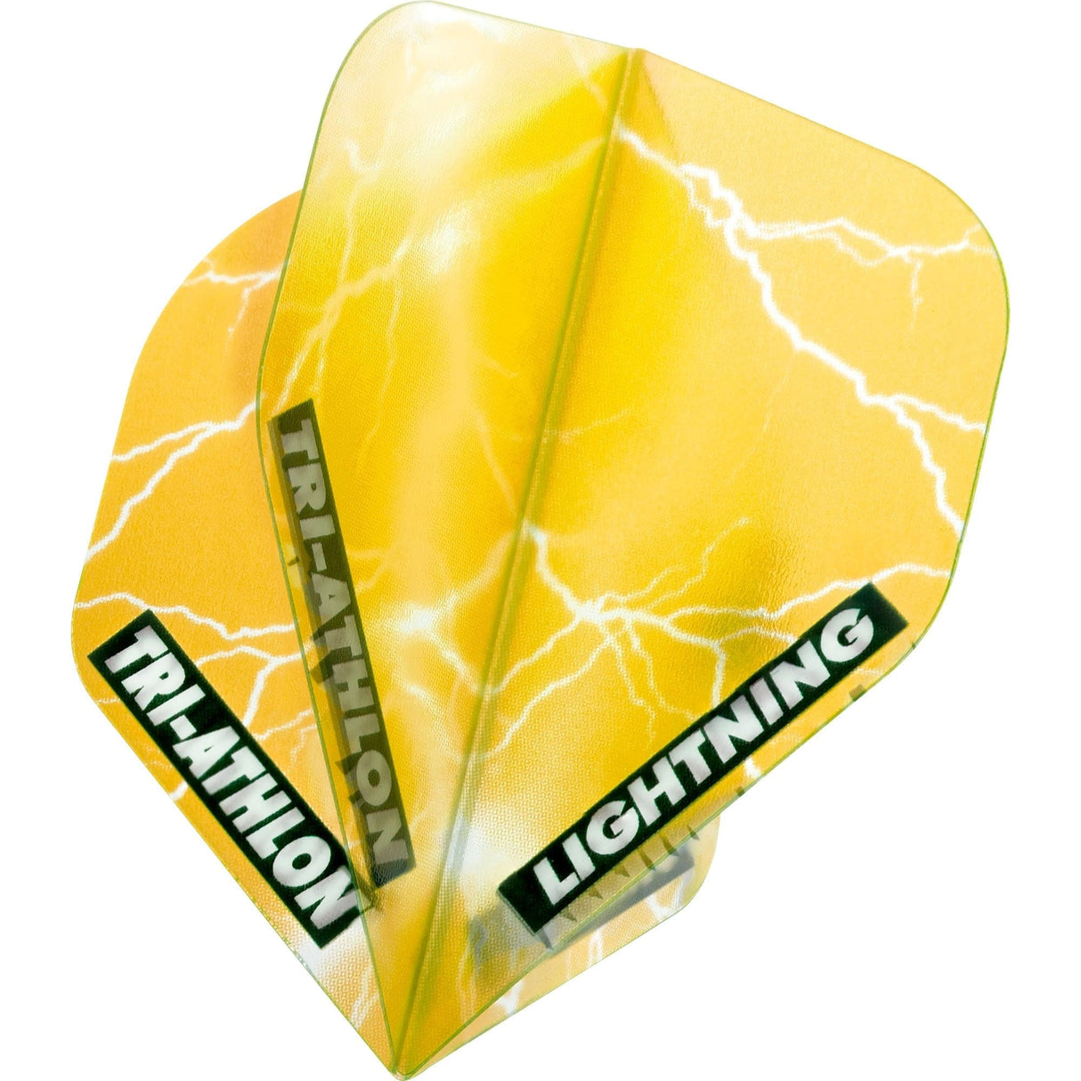 *McKicks Lightning Dart Flights - Triathlon - Std - Clear