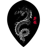 *Unicorn Core 75 Dart Flights - Xtra Pear - Dragon