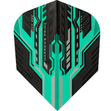 *Harrows Prime Dart Flights - No6 - Std - Jade - Oracle