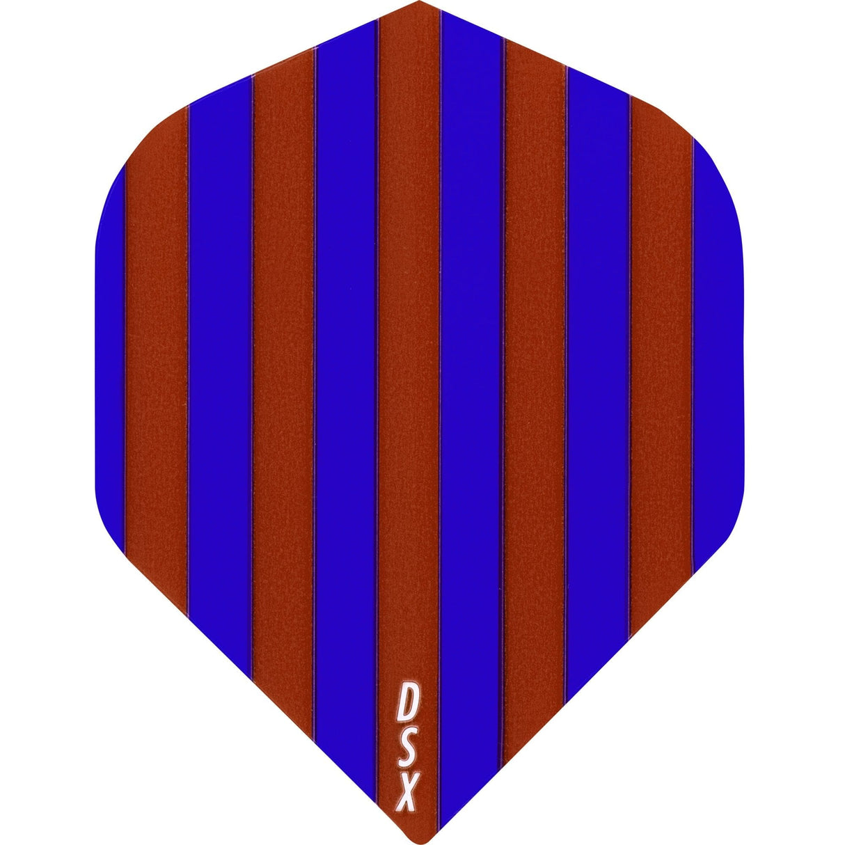 *Dart Flights - Designa DSX Football - No2 - Std Blue Maroon