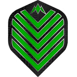 *Mission Admiral Dart Flights - 100 Micron - No2 - Std Green