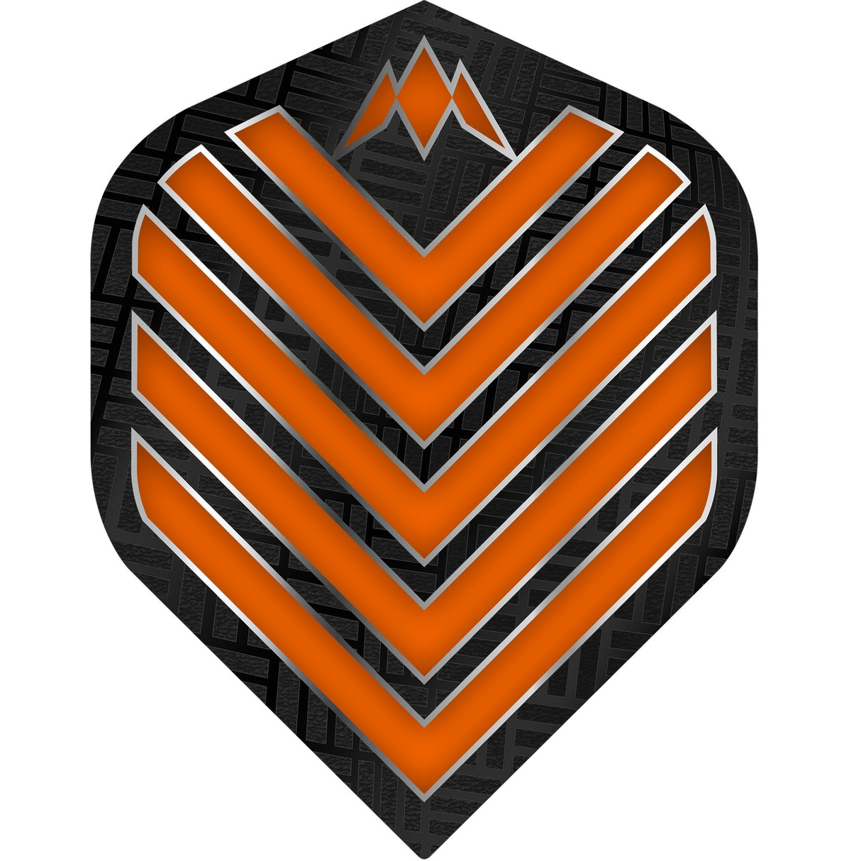 *Mission Admiral Dart Flights - 100 Micron - No2 - Std Orange