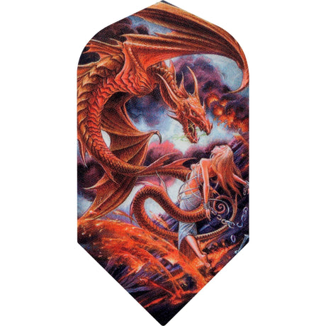 *Alchemy Dart Flights - Slim - Forge of Vesuvius